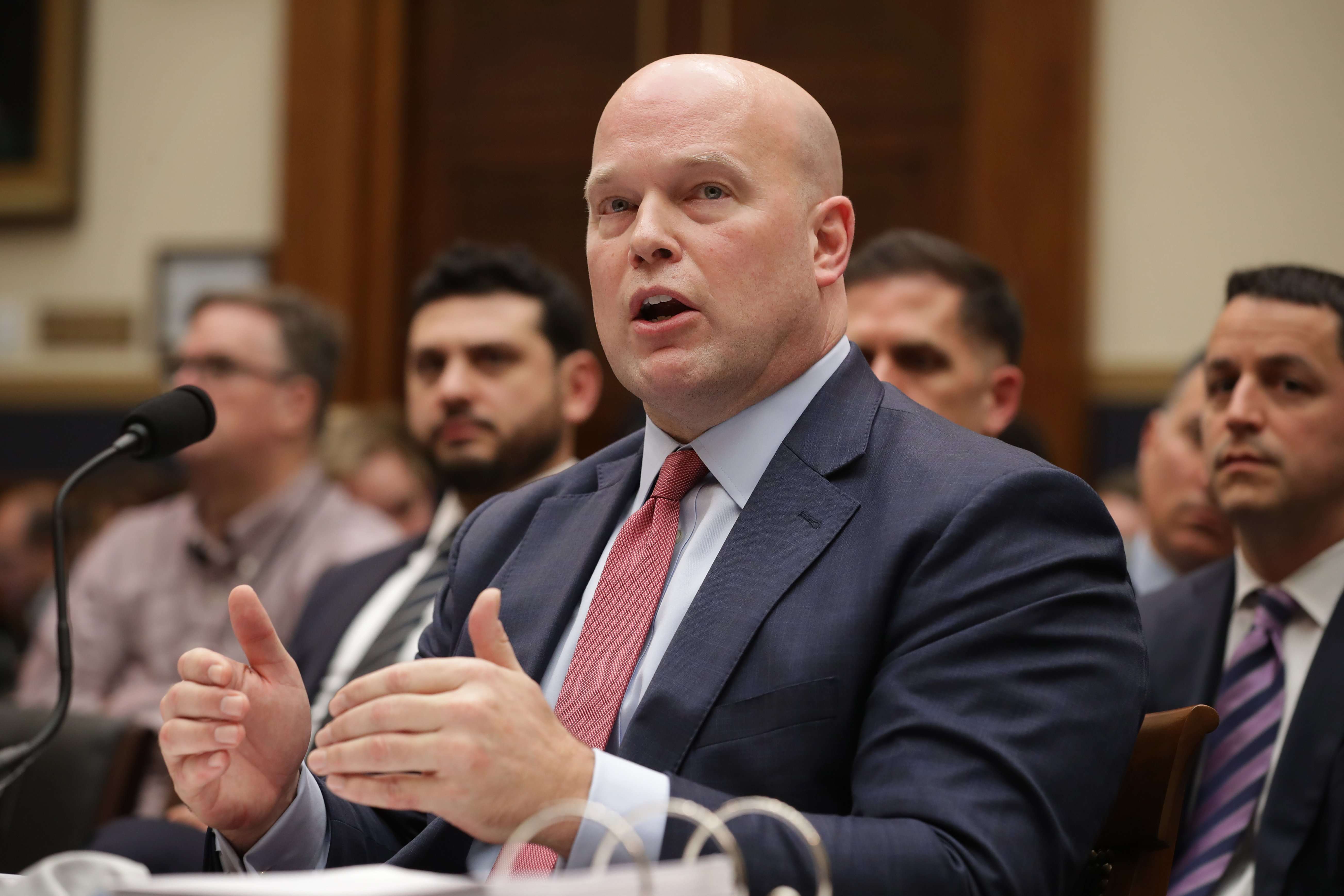 image for Matt Whitaker Has Left The Justice Department