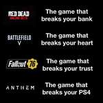 image for The games that break you (reupload to account for errors)