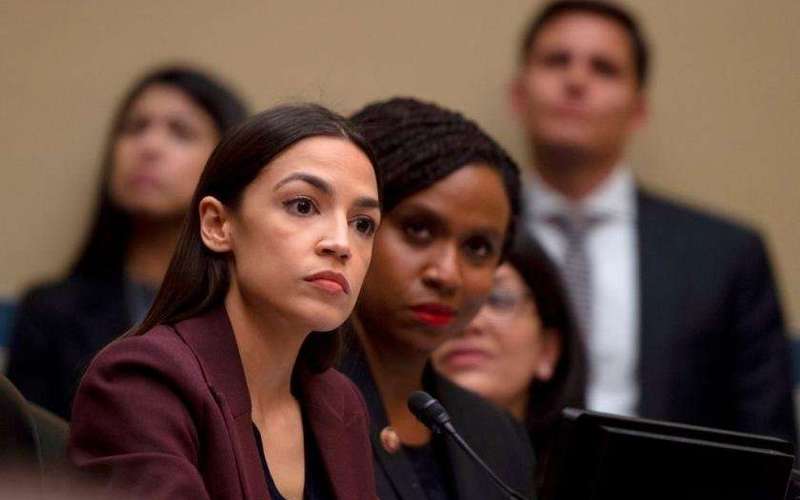 image for Alexandria Ocasio-Cortez says Manafort sentencing shows justice isn't 'blind,' it's 'bought'