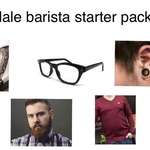 image for Male barista starter pack