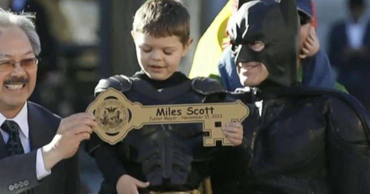 image for Batkid declared cancer-free 5 years after "saving" San Francisco