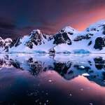 image for Sunset in the Antarctic Peninsula [OC] [2399x1600] Here’s to you, Dad.