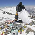 image for Mount Everest getting cleaned.