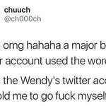 image for Whoever runs the Wendy's account is a madlad