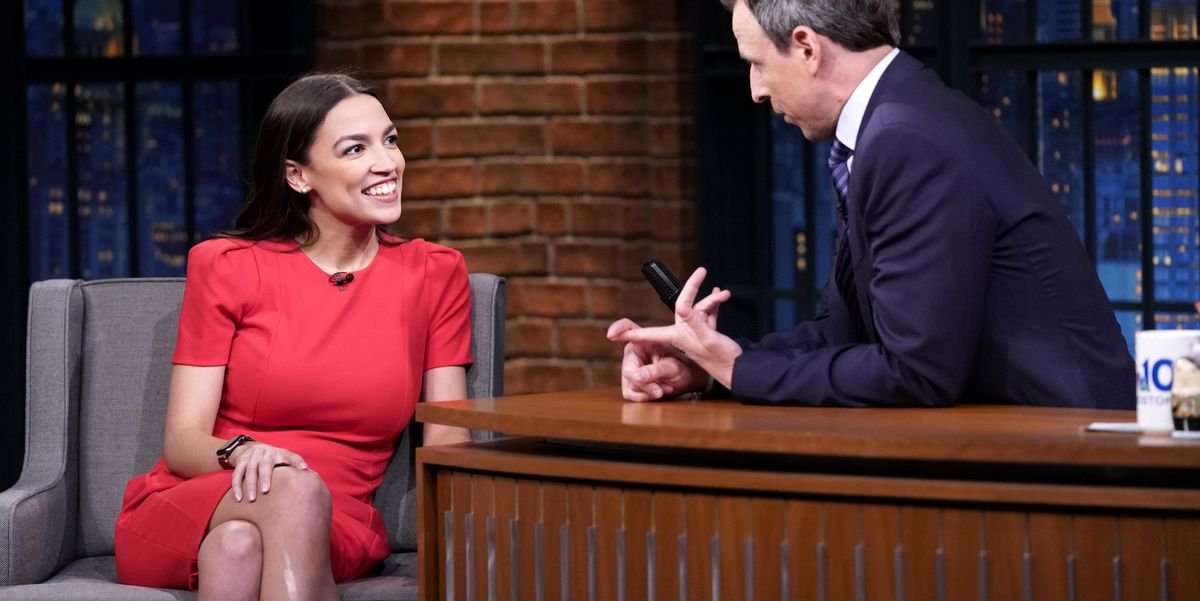 image for Alexandria Ocasio-Cortez Reminds Us the Halls of Congress Are Crawling With Fox News Grandpas