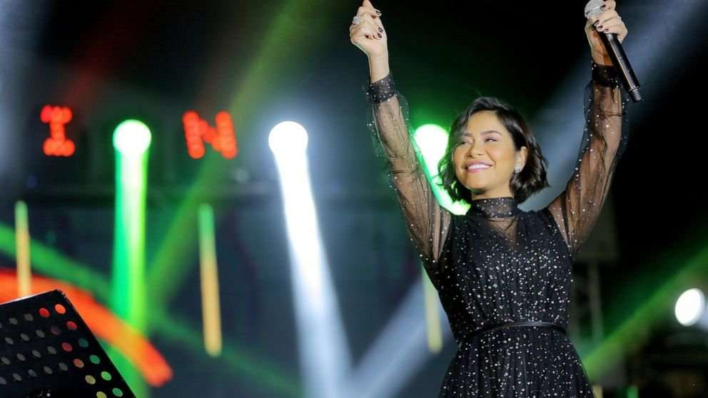 image for Egyptian singer banned after claiming lack of free speech