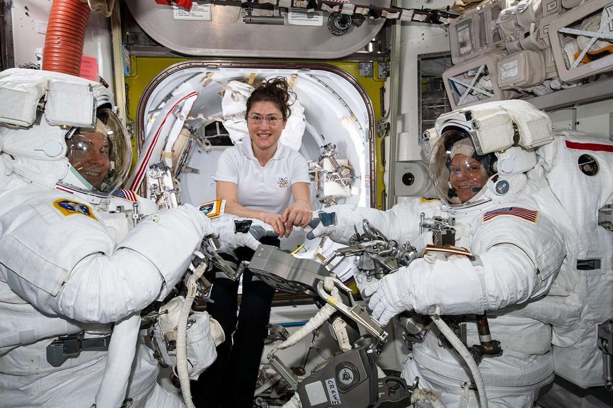 image for NASA cancels first all-women spacewalk due to spacesuit size issue