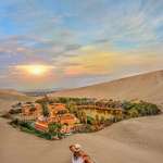 image for Huacachina, Peru. A village built around an oasis in the desert.