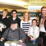 image for [SPOILERS] GRRM and some of the young cast from 2009.