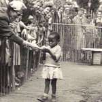 image for This African girl was exhibited in a human zoo in Brussels, Belgium, in 1958. [640 x 512]