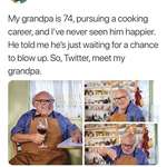 image for wholesome grandpa