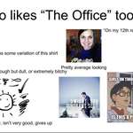 image for Girl who likes “The Office”