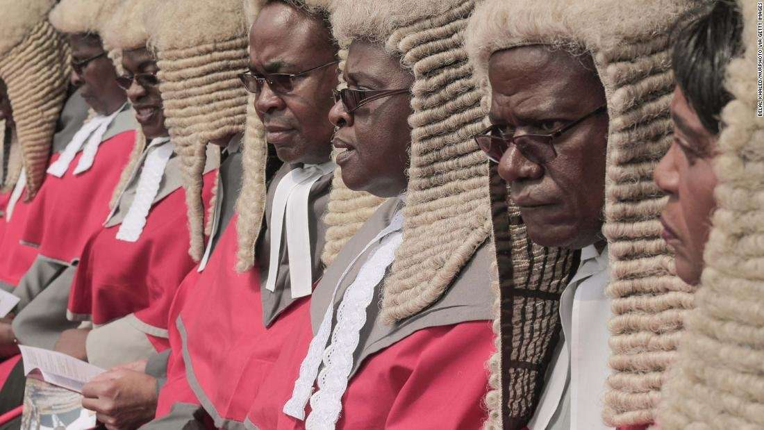 image for Zimbabwe spent thousands of dollars on judges' wigs -- and people aren't happy