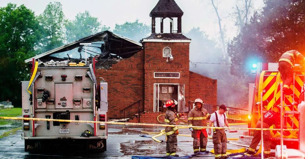 image for 3 Black Churches Have Burned in 10 Days in a Single Louisiana Parish
