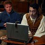 image for In What We Do In The Shadows (2014), the man who plays Stu is not an actor but actually a part-time business analyst. He was hired for the film under the impression that he would be working on computers, and that he would play a small part in the film.