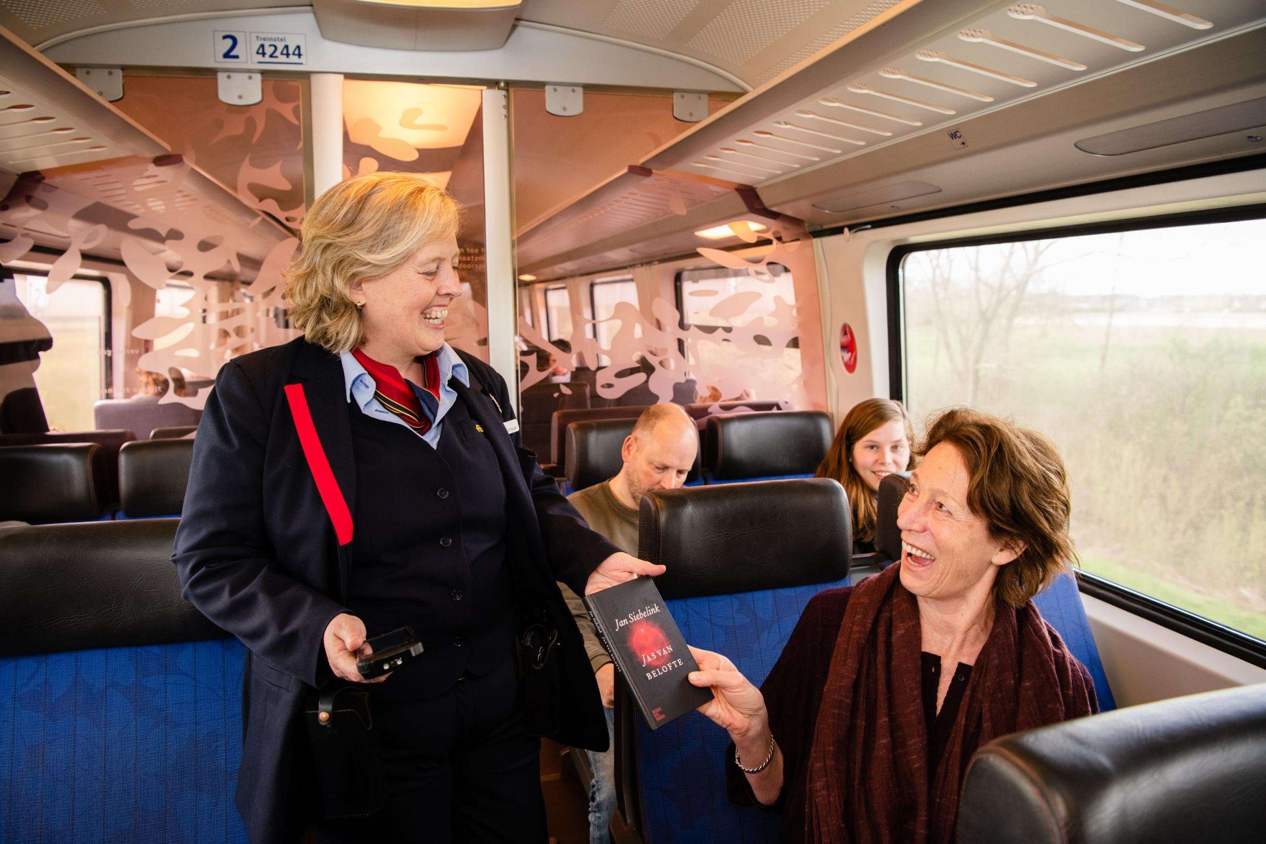 image for Netherlands makes trains free on national book day for those who show a book instead of ticket