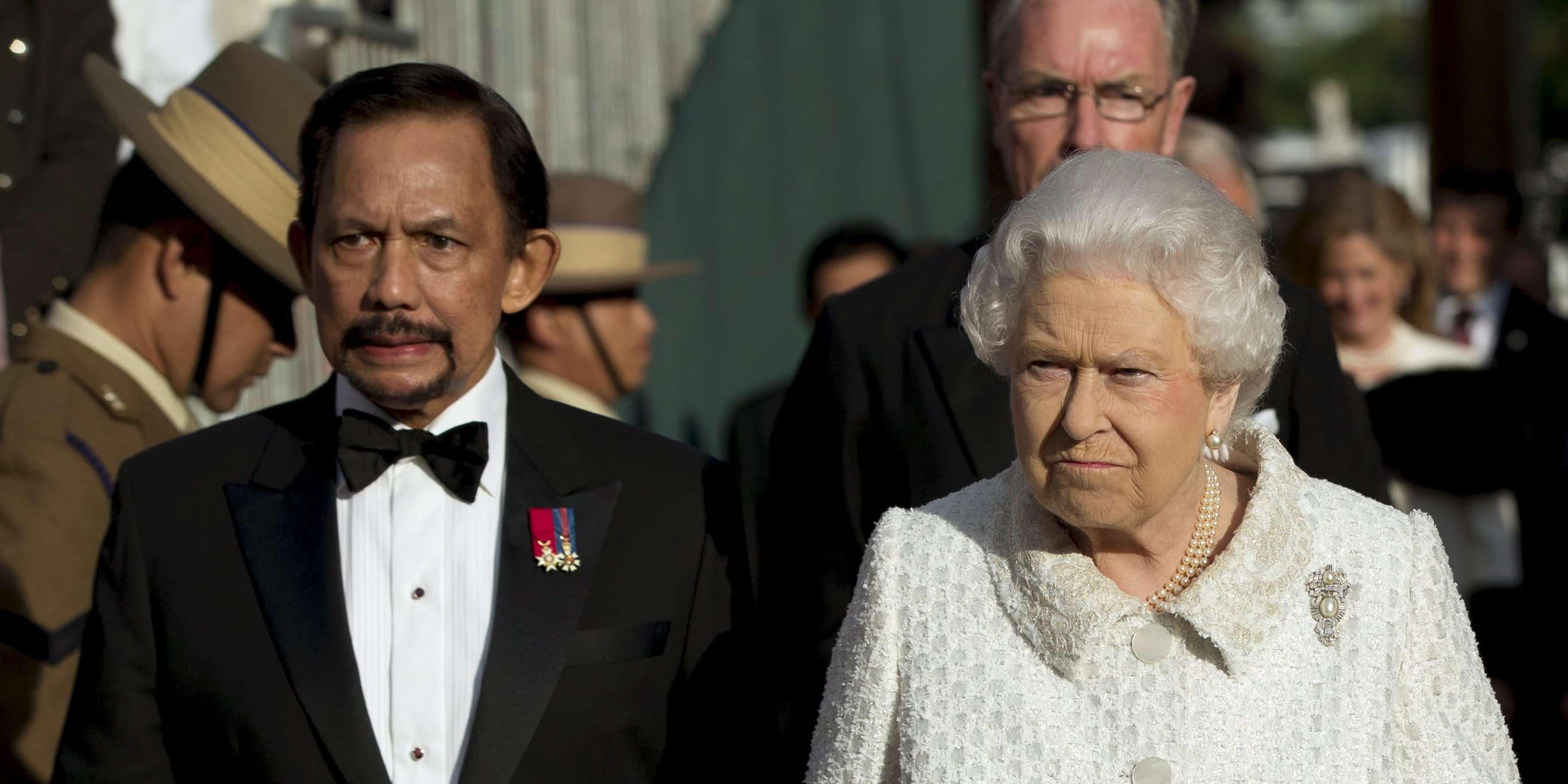 image for British military called on to strip the Sultan of Brunei of honorary appointments awarded to him by the Queen, as backlash against new anti-LGBT laws grows