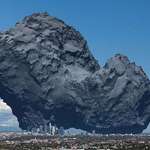 image for Rosetta (Comet 67P) standing above Los Angeles