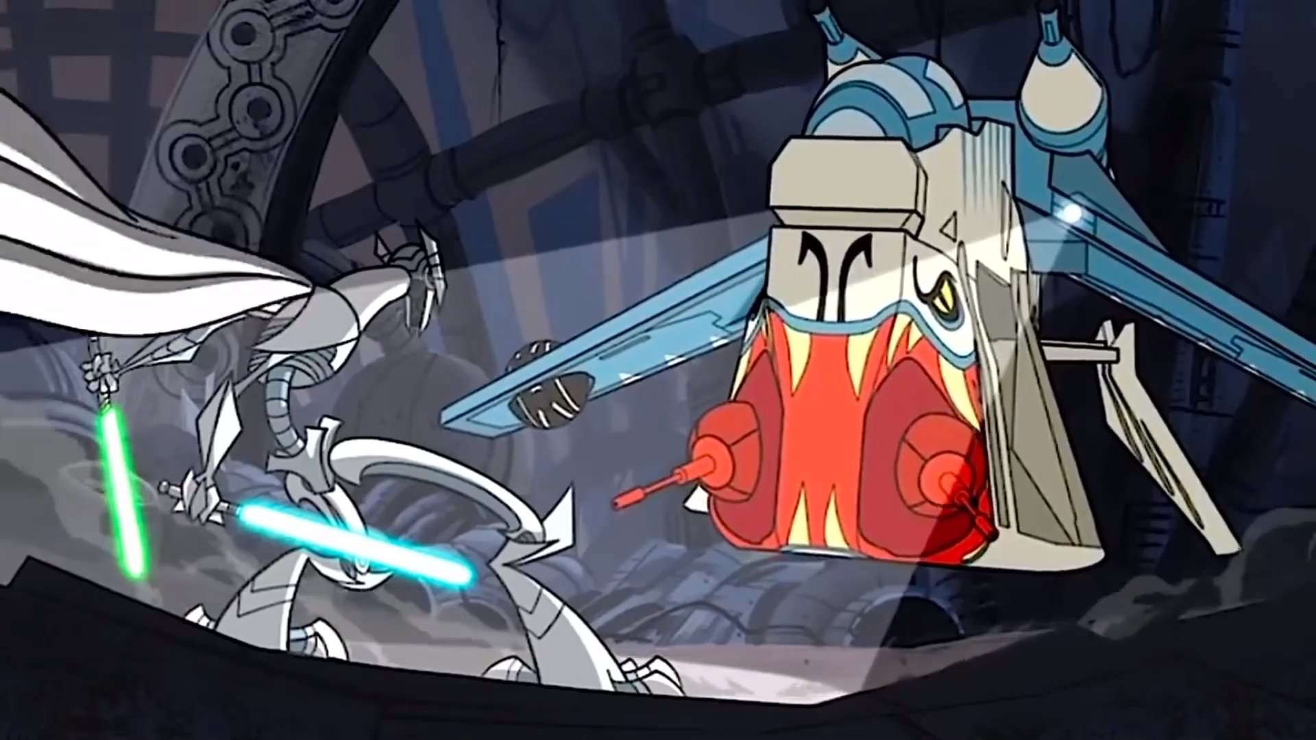 image for 15 years ago today General Grievous made his fearsome first appearance in Tartakovsky's Clone Wars when Chapter 20 aired [Legends] : StarWars