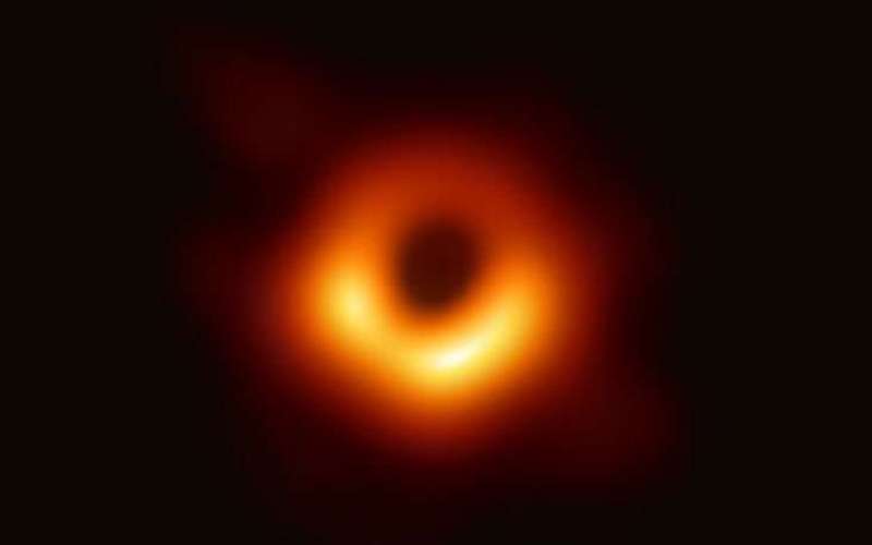 image for The first picture of a black hole opens a new era of astrophysics