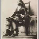 image for The first picture of a person dying in the electric chair. her name was Ruth Snyder