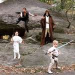 image for Neil Patrick Harris and his Star Wars loving family