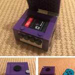 image for I made a LEGO GameCube that holds Nintendo Switch games