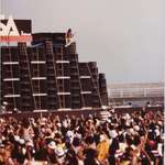 image for My dad playing guitar on top of a giant stack with Heart - Japan Jam '79
