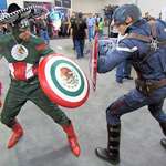 image for PsBattle: this Captain Mexico fighting Captain America