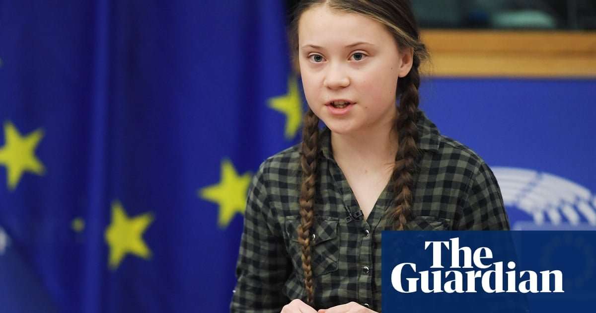 image for Forget Brexit and focus on climate change, Greta Thunberg tells EU