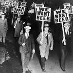 image for Men protesting prohibition, 1925