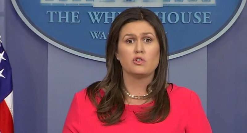 image for Mueller report busts Sarah Sanders for telling blatant lies to America to defend Trump