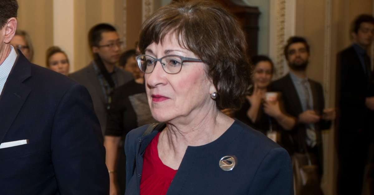 image for Susan Collins Criticized for 'Unflattering Portrayal' Remark