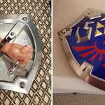 image for I made an all-Metal Hylian Shield and Donated it to Awesome Games Done Quick 2019
