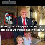 image for Top Minds have now taken to circling every person of color they see anywhere in pictures of Trump to show how incredibly *not* racist they are...