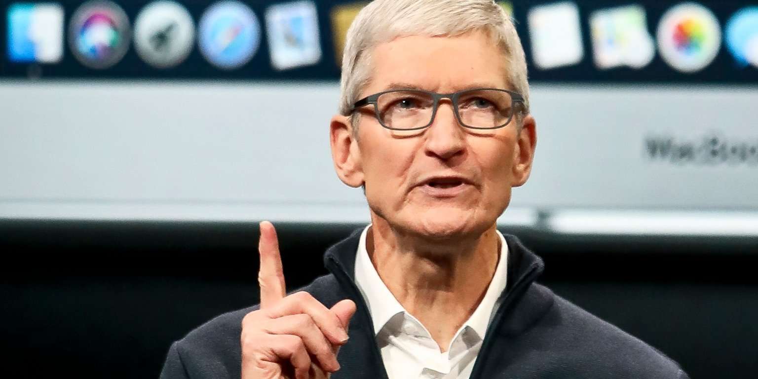 image for Tim Cook says that Apple donates $0 to political candidates and that he refuses to have a PAC because they 'shouldn't exist'
