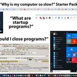 image for "Why is my computer so slow?" Starter pack