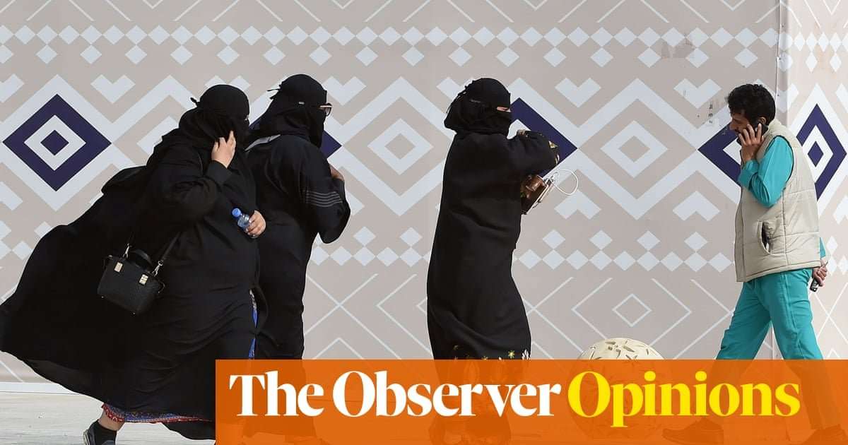 image for Wife-tracking apps are one sign of Saudi Arabia’s vile regime. Others include crucifixion | Catherine Bennett