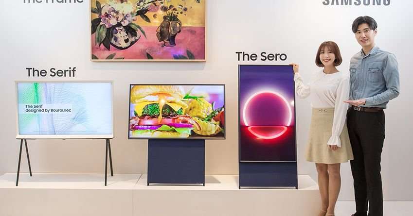 image for Samsung thinks millennials want vertical TVs