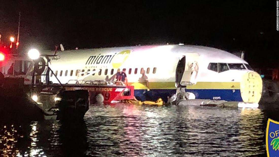 image for Woman aboard a plane that skidded into a river says the landing 'didn't feel right'