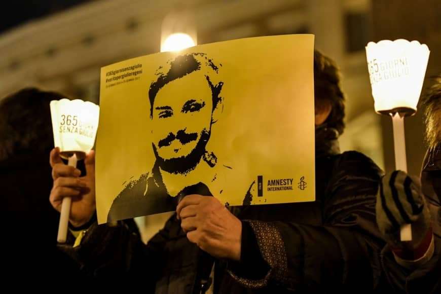 image for Egypt thought Italian student was British spy, tortured and murdered him: report