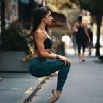 image for Sitting ballerina Kylie Shea