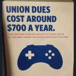 image for Buy a "video game system" instead of unionizing please