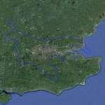 image for I overlaid the Los Angeles urbanized area over London. As a Brit, I had no idea it was so huge.