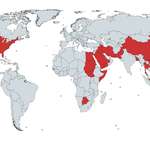 image for Countries that executed people in last 12 months