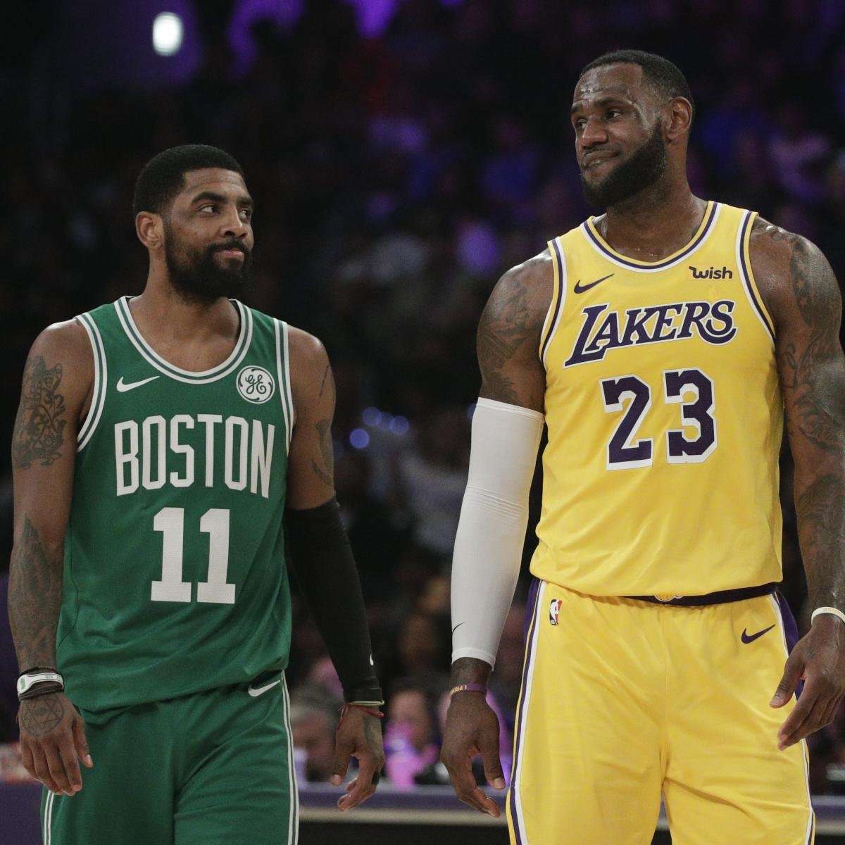 image for Windhorst: Kyrie Irving 'Has Had Discussions' About Joining LeBron James, Lakers