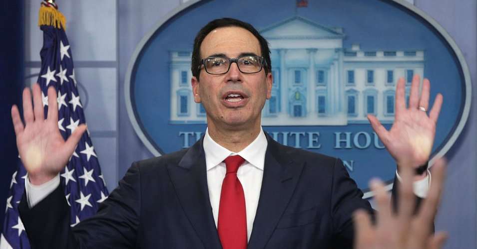 image for 'If Mnuchin Doesn't Comply, Throw Him in Jail': House Democrats Subpoena Trump Tax Returns