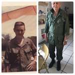 image for Grandpa still fits in his military clothes even after almost 60 years.