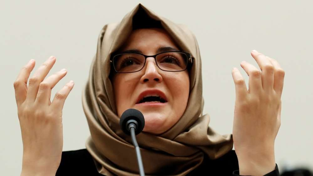 image for 'World has done nothing': Khashoggi fiancee gives US testimony