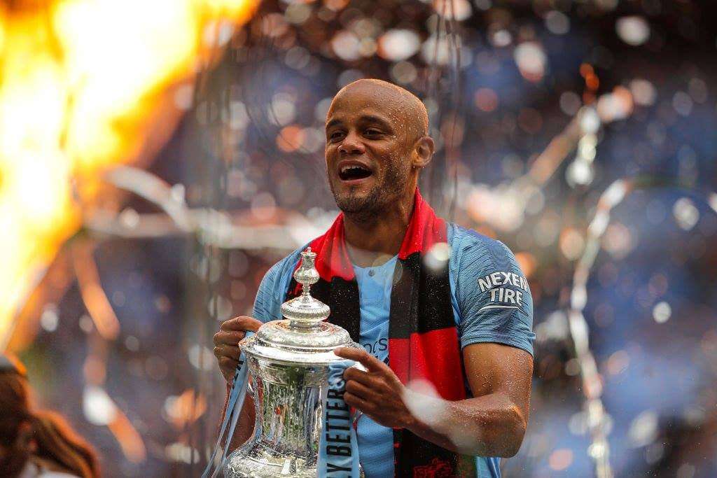 image for Vincent Kompany to leave Man City [official facebook]